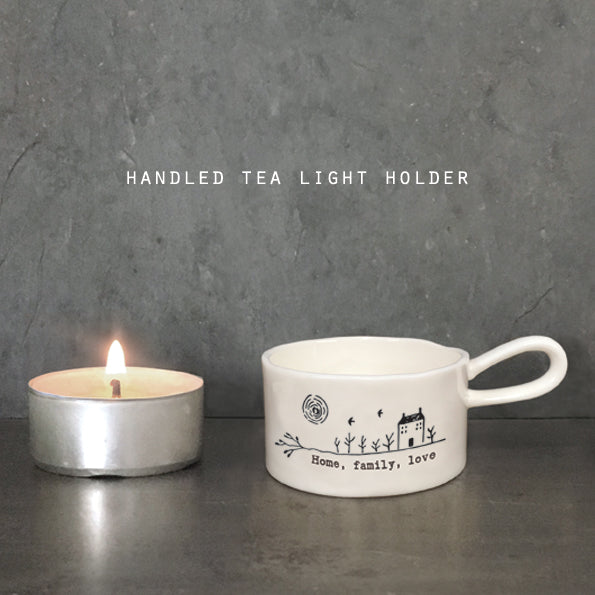 Family Handled Tea Light Holder