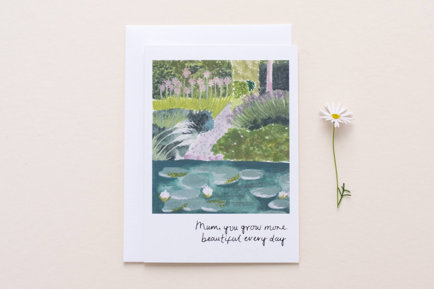 'Grow More Beautiful' Card