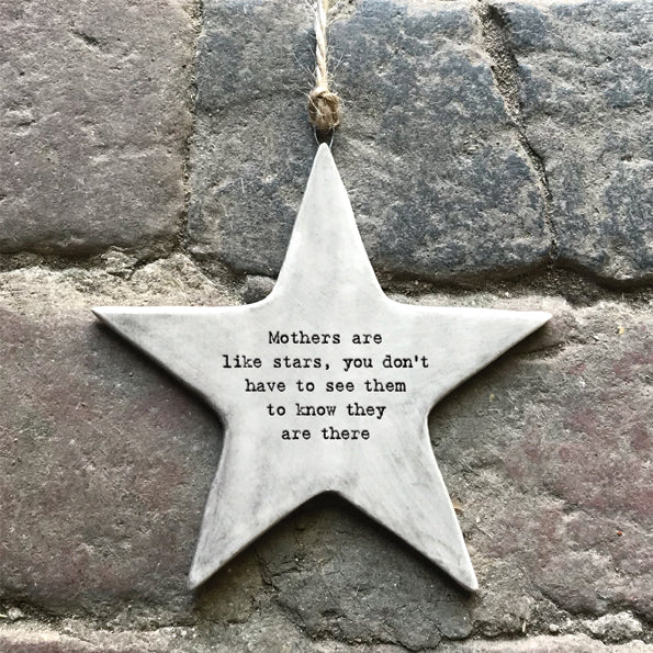 Mothers Porcelain Star