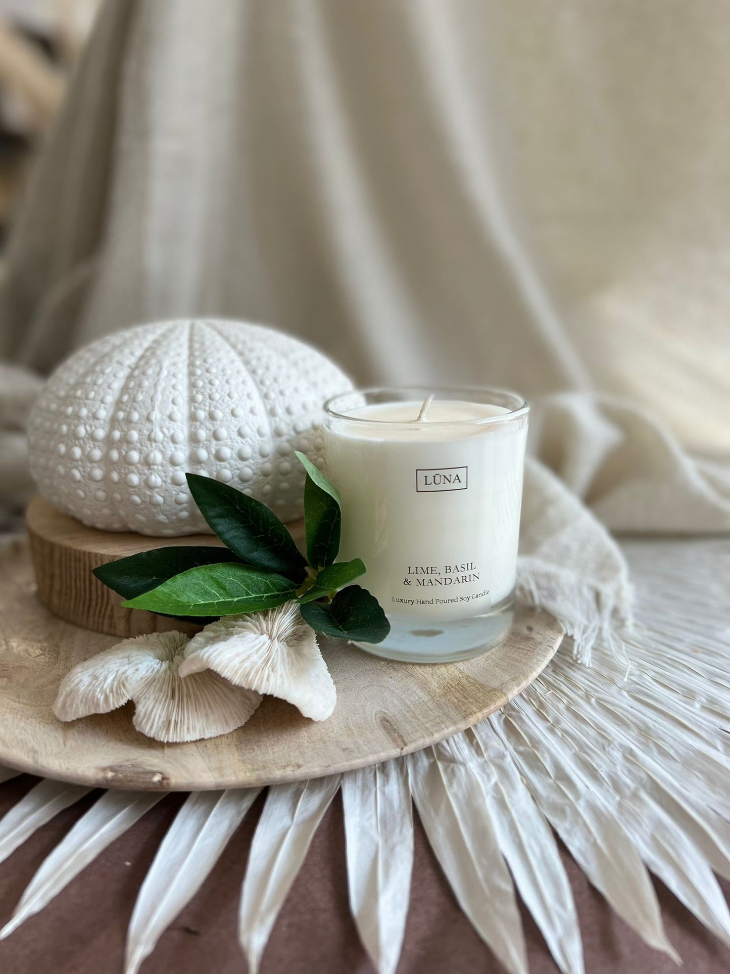 Lime, Basil and Mandarin Candle