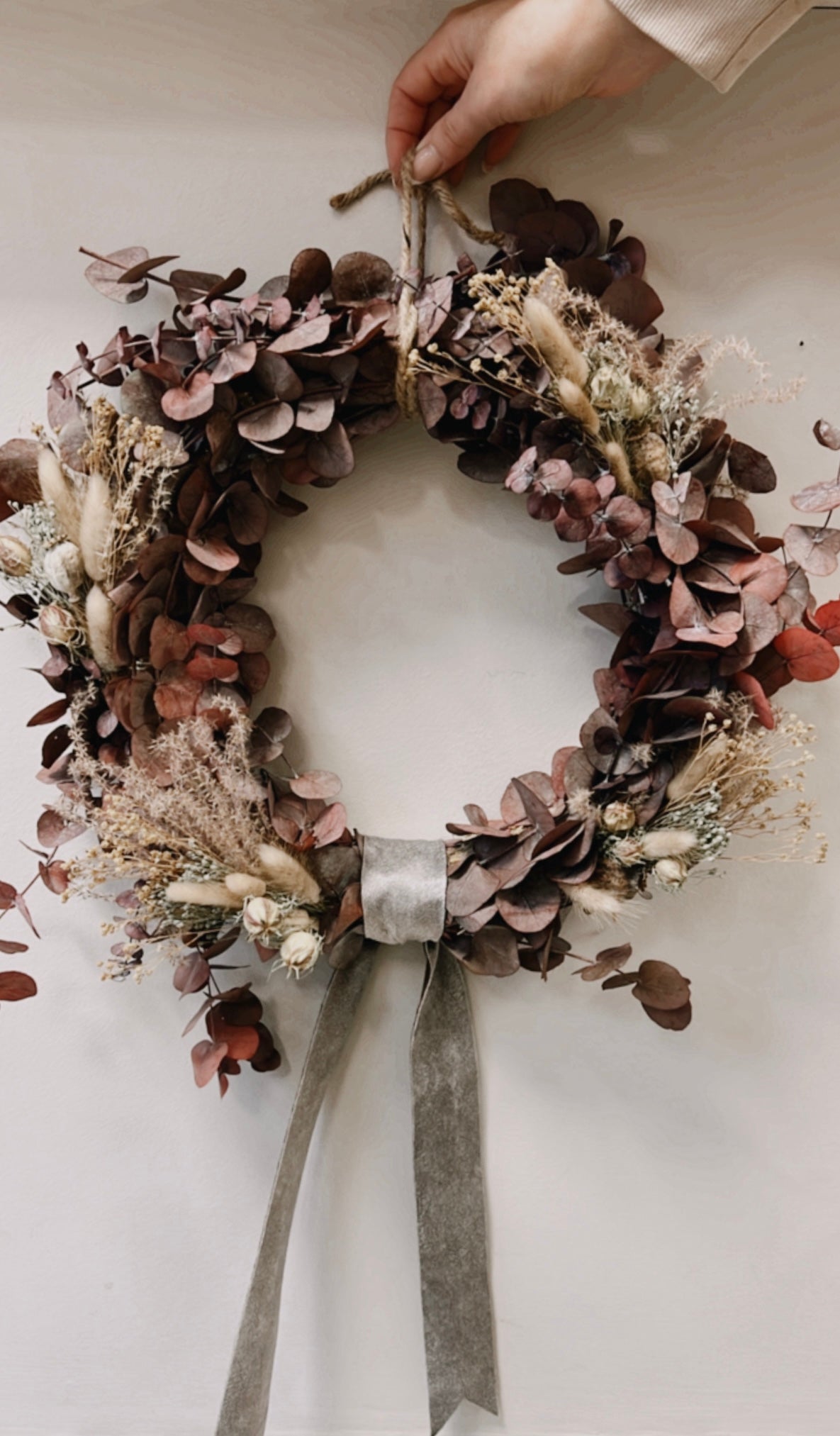 Red Eucalyptus Wreath