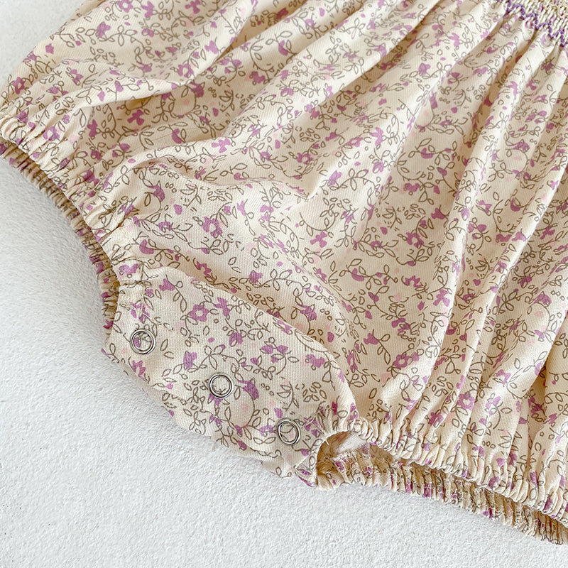 Maeva Floral Romper and Headband