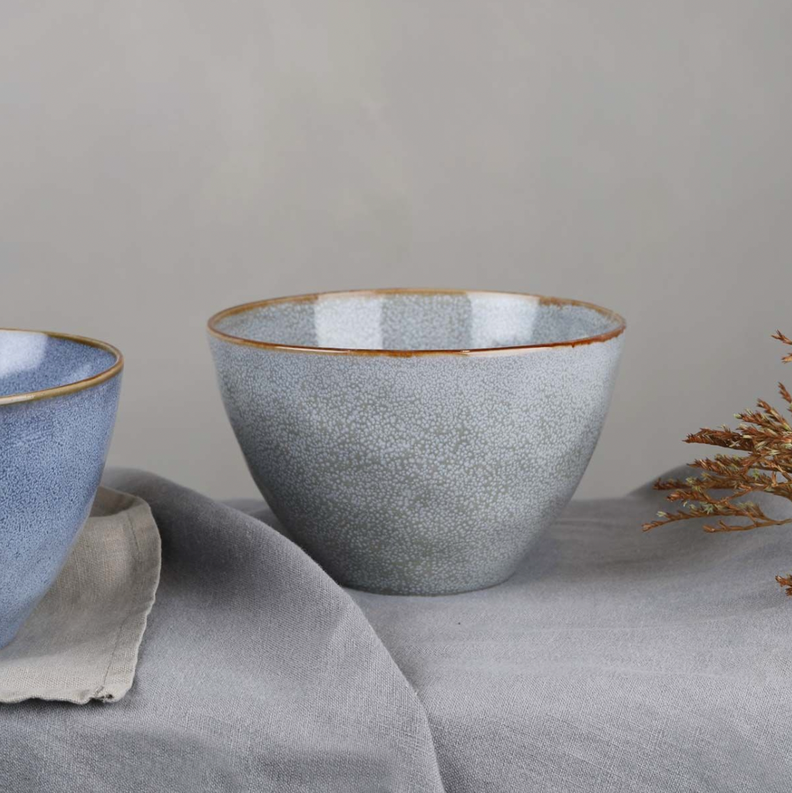 Light Grey Capri Pasta Bowl