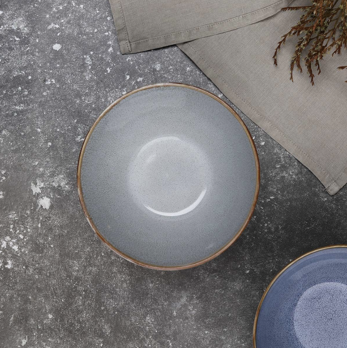 Light Grey Capri Pasta Bowl