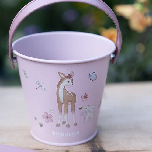 Fairy Garden Garden Pink Bucket