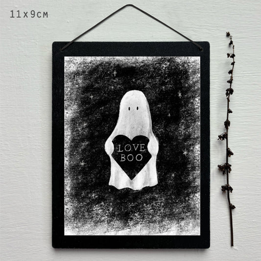 Love Boo Sign