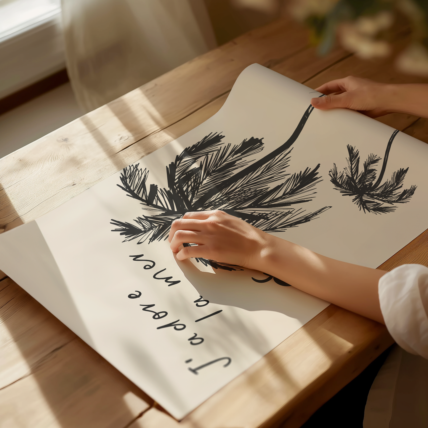 J'adore la mer, I love the sea, Art Print
