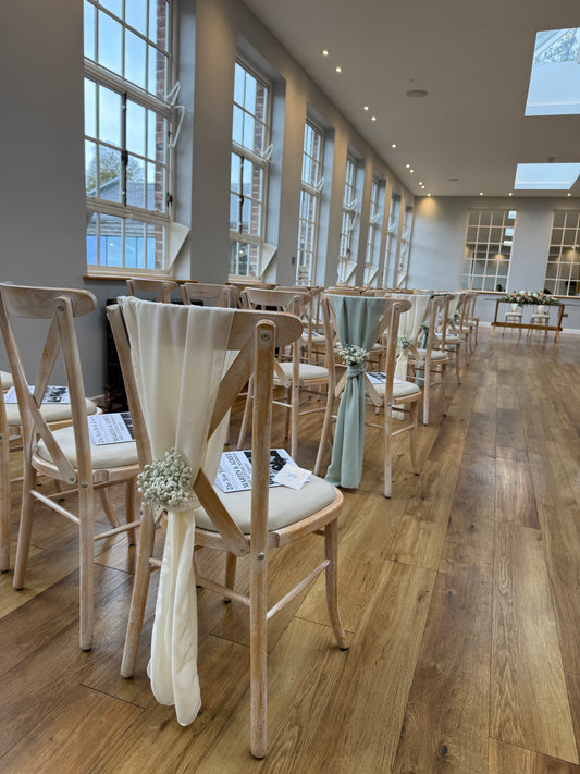 Hire Chiffon Chair Sash