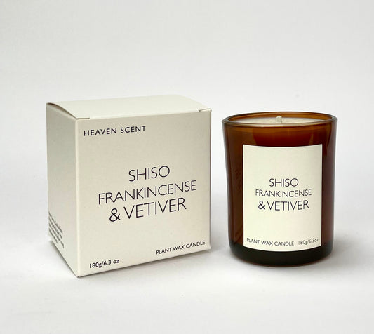 Shiso Frankincense and Vetiver Candle