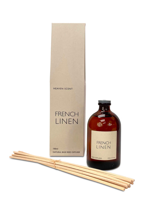 French Linen Amber 100ml Reed Diffuser