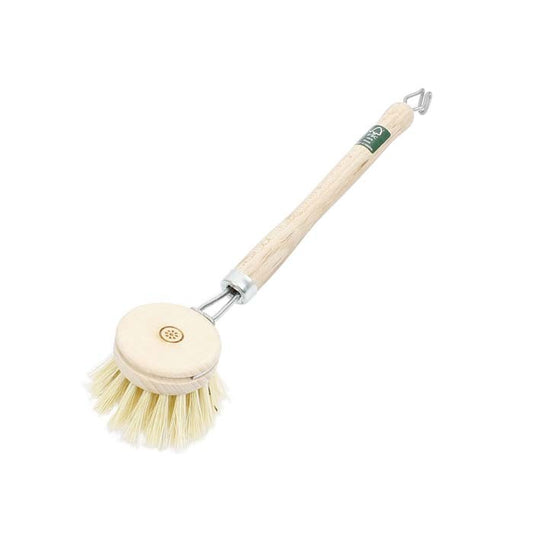 Wooden Replaceable Head Dish Brush – Plant Based Bristles