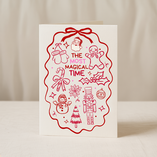 The Most Magical Time Christmas Card