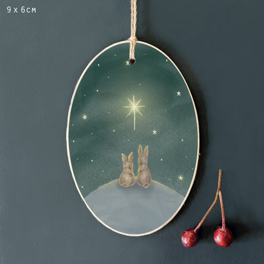 Stary Night Rabbits Tag