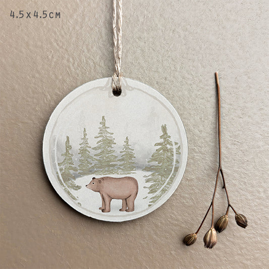 Standing Bear Woodland Tag