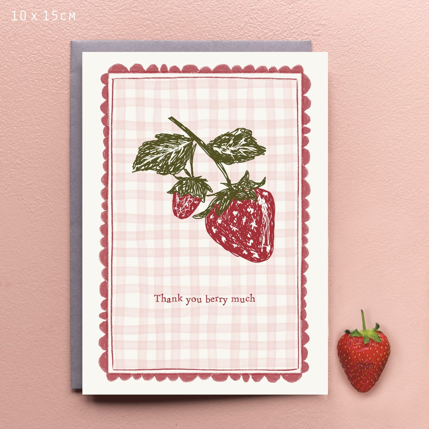 Thank You Berry Much Fruity Card