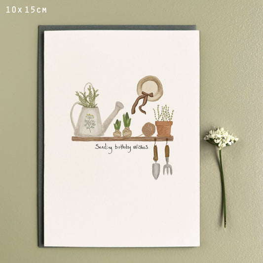 Sending Birthday Wishes Country Collection Card