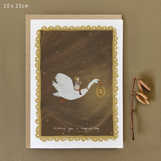 Wishing You a Magical Day Woodland Folk Card