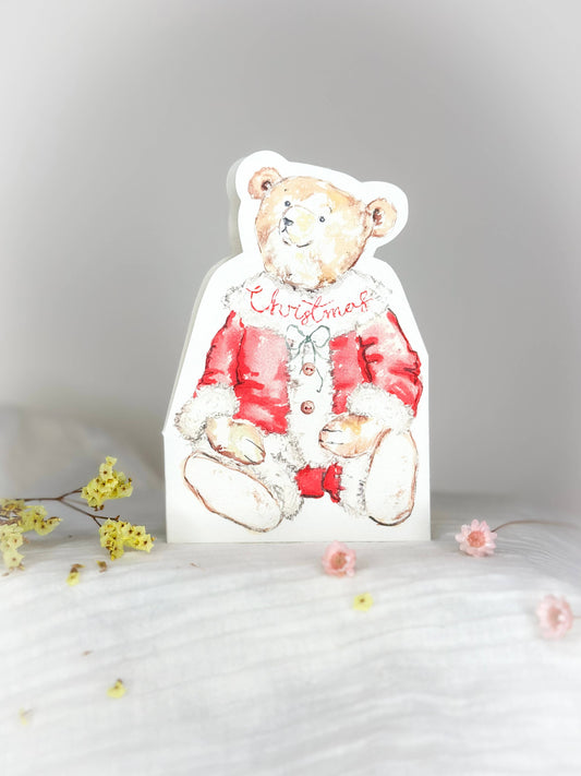 Christmas Teddy Card