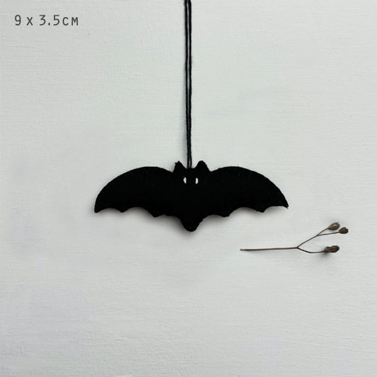 Black Felt Bat