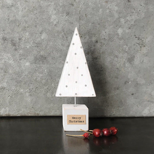 Handmade White Xmas Tree