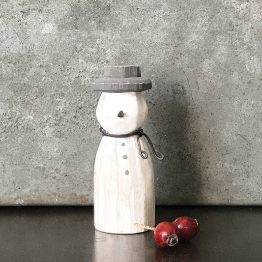 Wooden Snowman