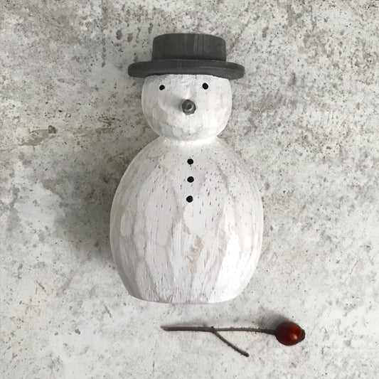 Wooden Snowman