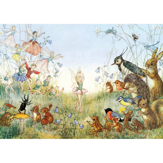 Flower Ballet  Molly Brett Postcard