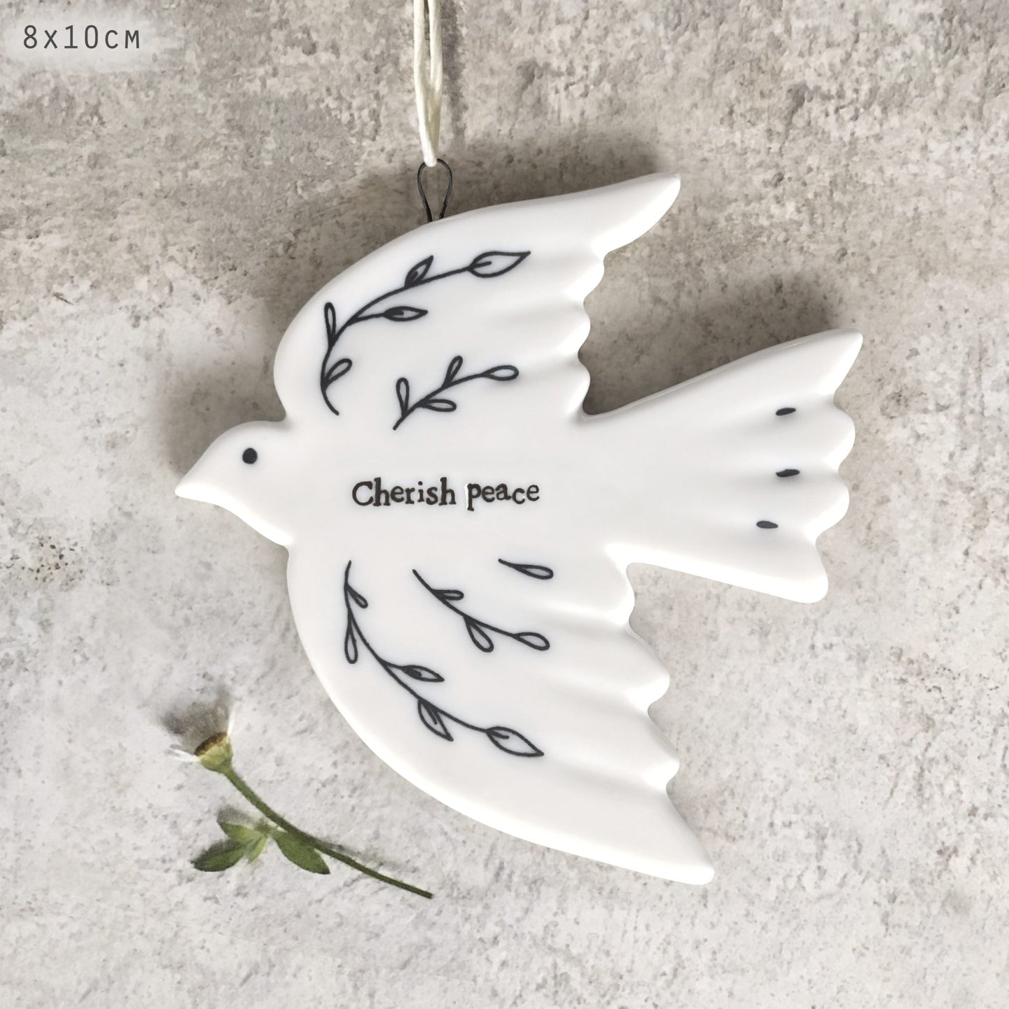 Cherish Peace Porcelain Dove
