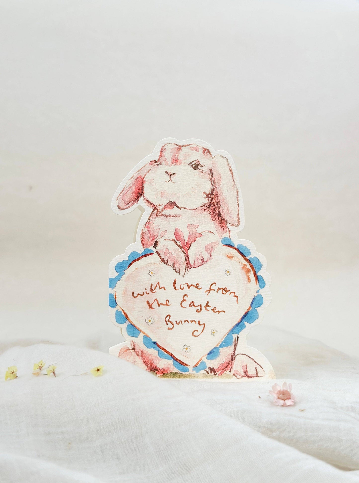 Easter Bunny Shaped Card