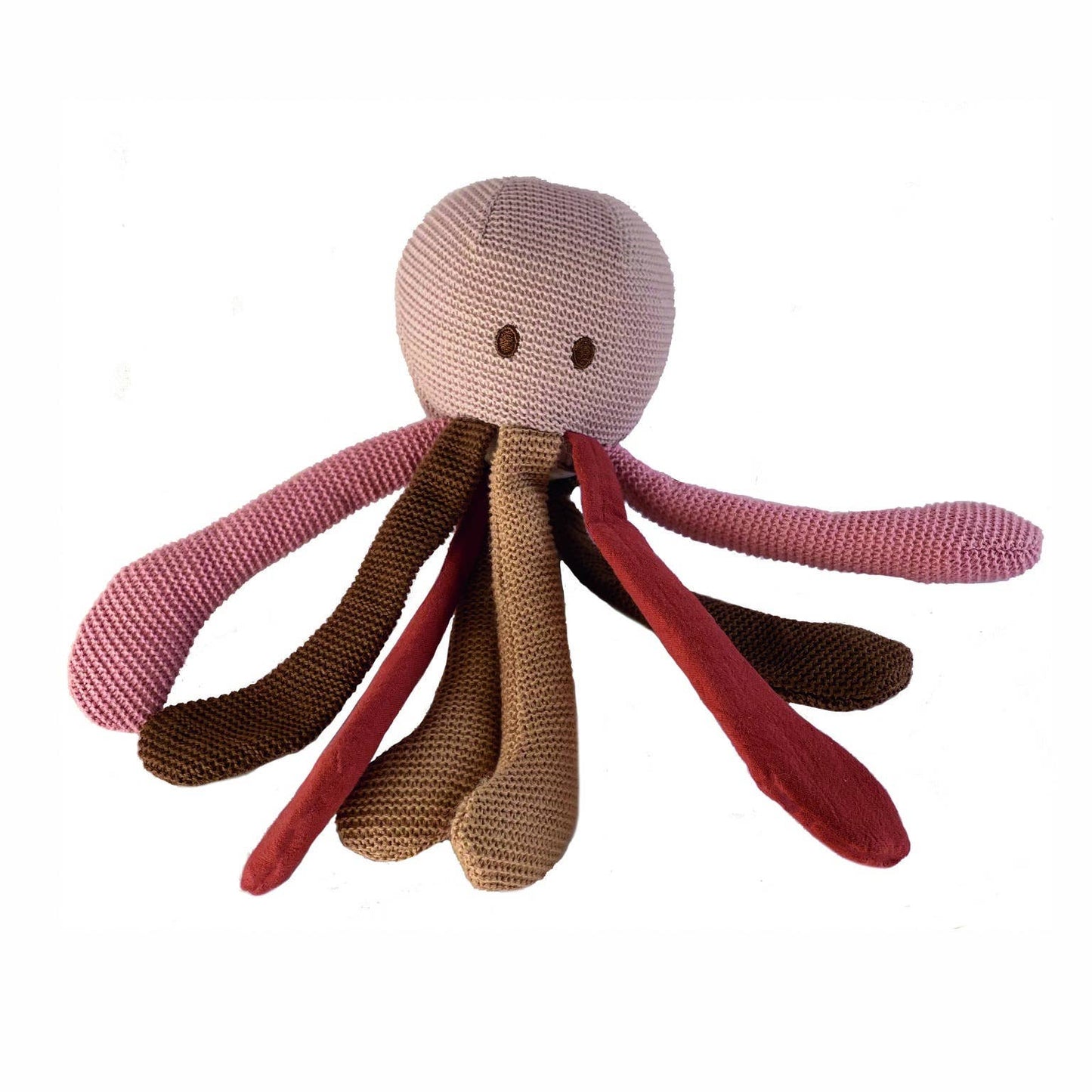 Knitted Octopus Soft Toy