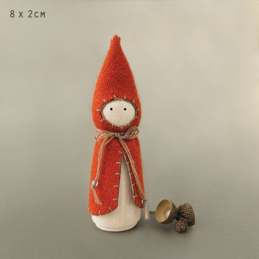 Orange Medium Woodland Folk