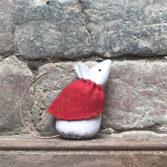 Little Mouse with Red Cape