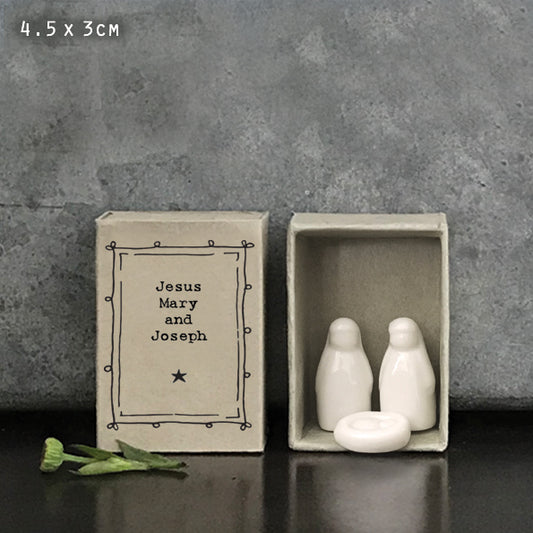 Jesus, Mary & Joseph Matchbox