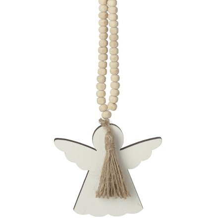 Beaded Hanging Angel