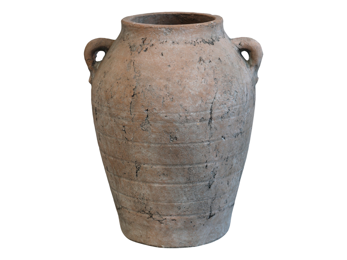 Terracotta Distressed Urn