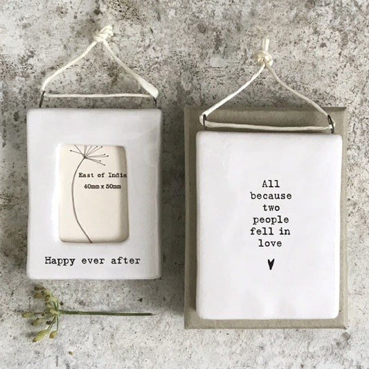 Happy Ever After Mini Hanging Frame