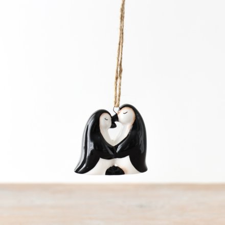 Hanging Couple Penguins