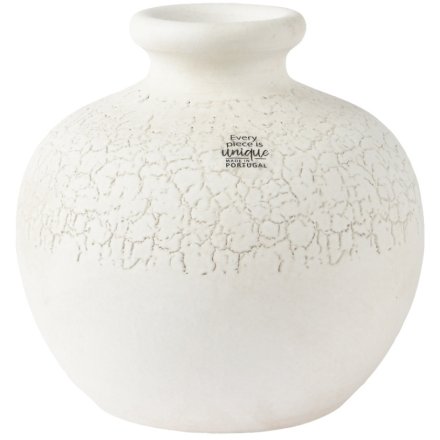 White Terracotta Vase