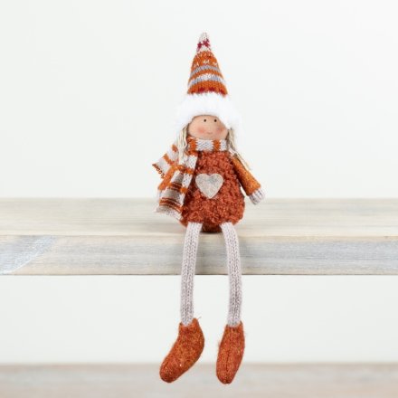 Autumnal Fabric Doll