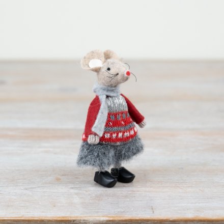 Festive Girl Mouse