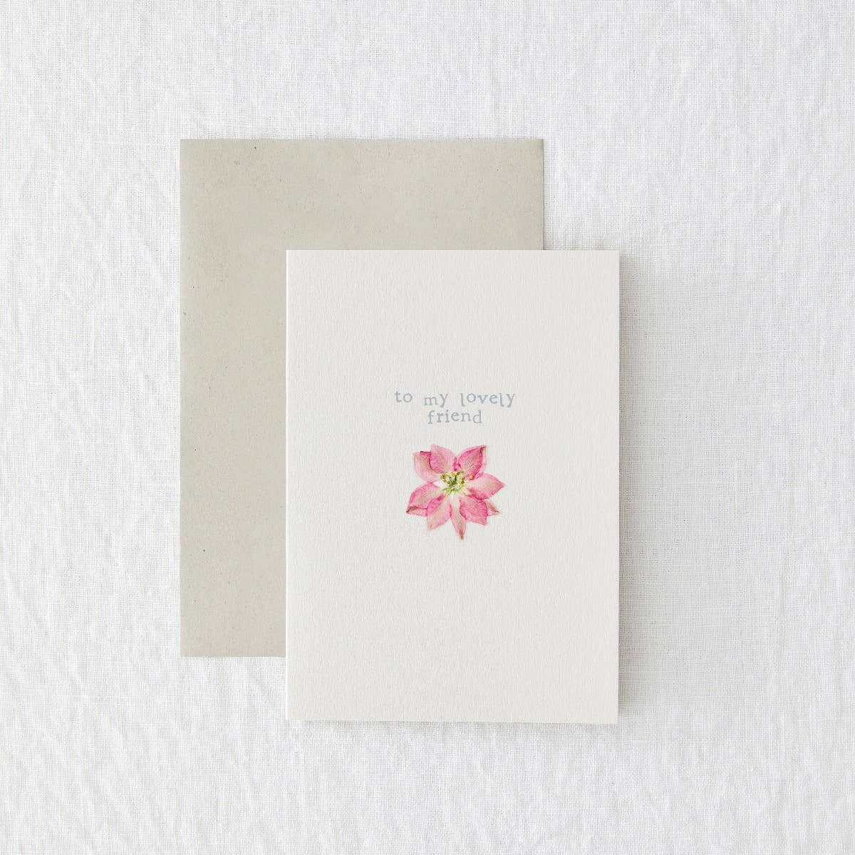 Friend Floral Greeting Card