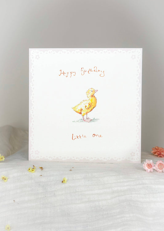 Happy Birthday Little One Card