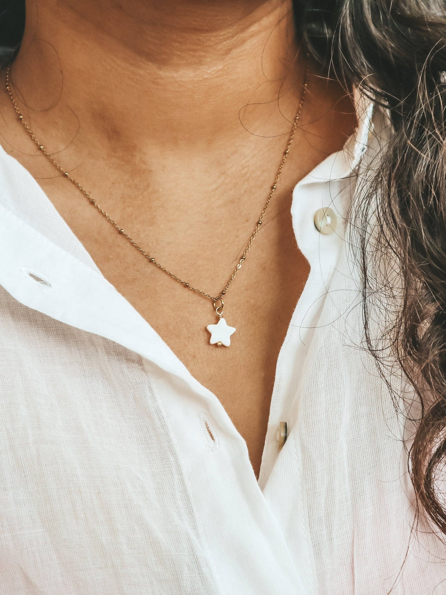 Bintang Mother of Pearl Necklace