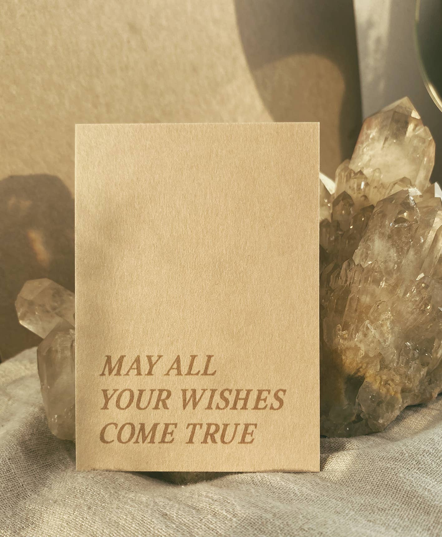 May All Your Wishes Come True Mini Card