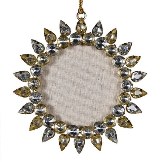 Champagne Photoframe Bauble