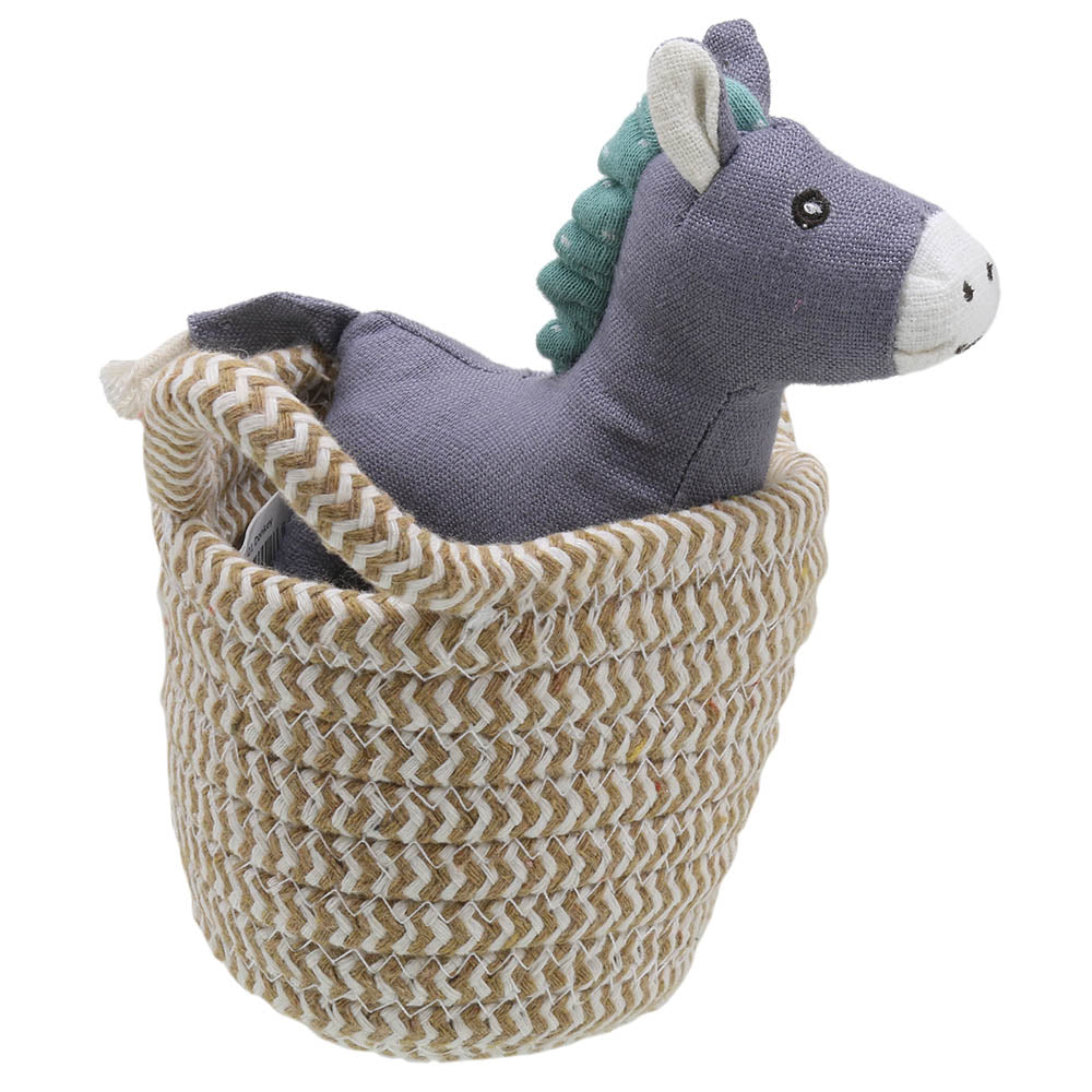 Wilberry Donkey In Basket