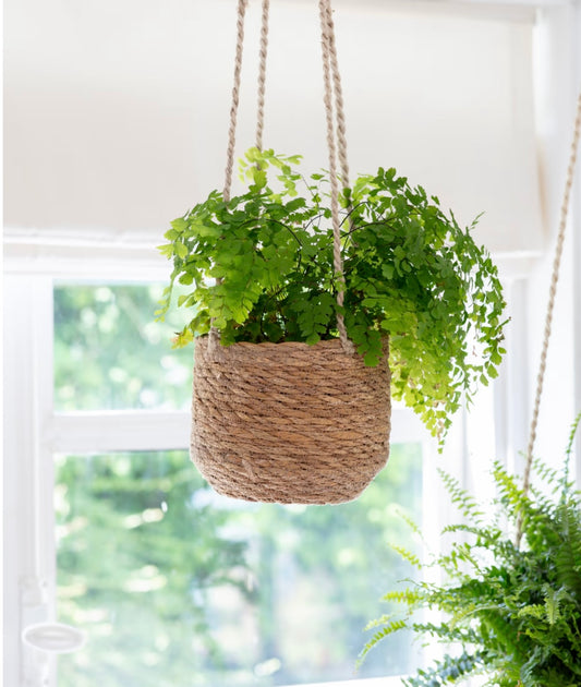 HANGING PLANT POT 17CM NATURAL
