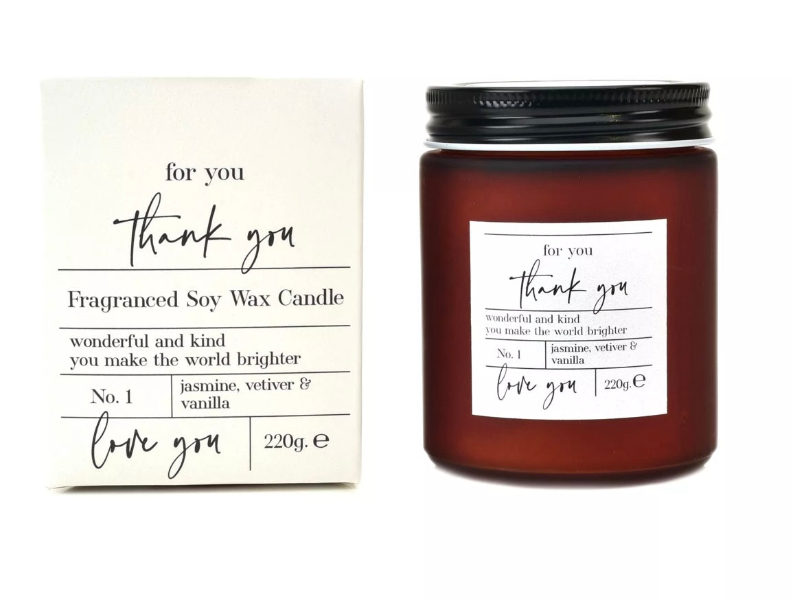 MOMENTS CANDLE THANK YOU