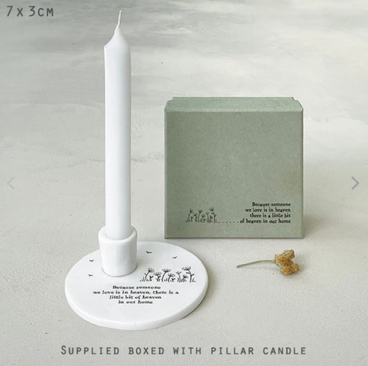 Candle holder-Because someone