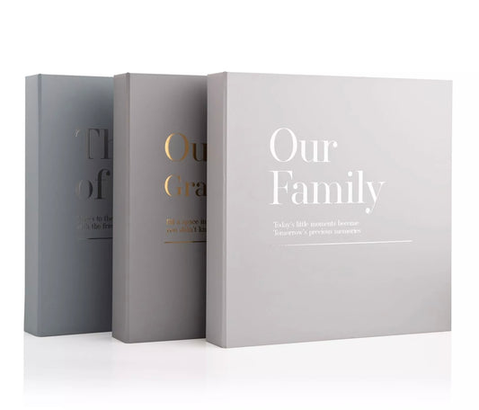 COFFEE TABLE SCRAPBOOK ALBUM - OUR FAMILY